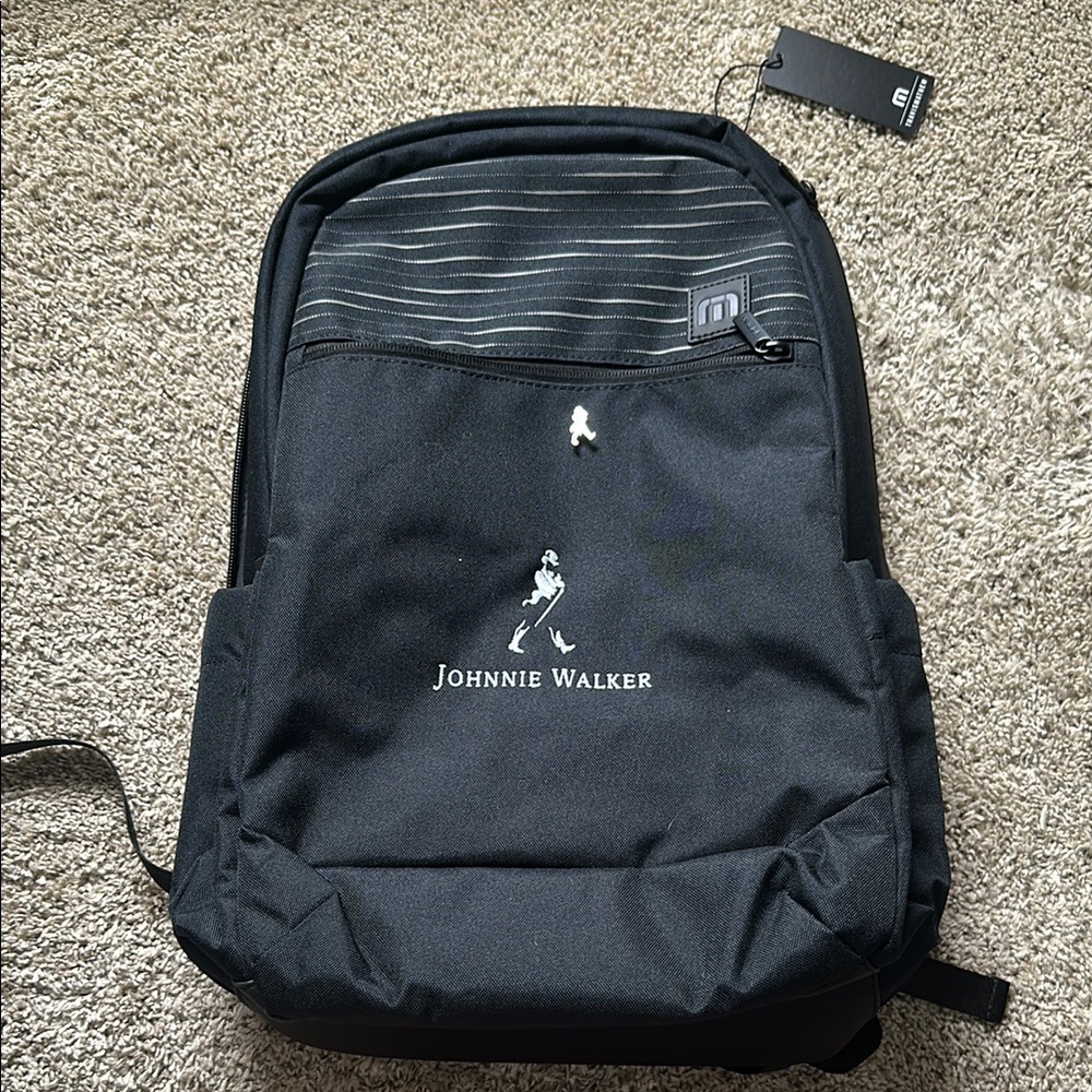 Travis Matthew Black Johnnie Walker Backpack
